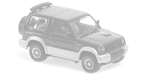 MITSUBISHI PAJERO SWB – 1991 – SILVER 1:43 model