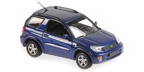 TOYOTA RAV 4 – 2000 – DARK BLUE METALLIC 1:43 model