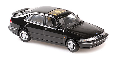 SAAB 900 SALOON 4-DOOR – 1995 – BLACK 1:43 model
