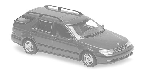 SAAB 9-5 BREAK – 1999 – DARK GREEN METALLIC 1:43 model