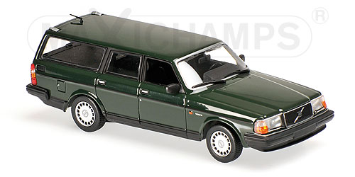 VOLVO 240 GL BREAK – 1986 – DARK GREEN 1:43 model