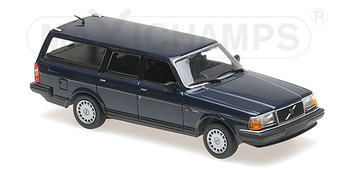 VOLVO 240 GL BREAK – 1986 – DARK BLUE 1:43 model