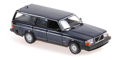 VOLVO 240 GL BREAK – 1986 – DARK BLUE METALLIC 1:43 model