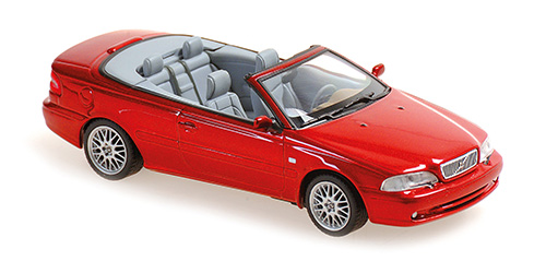 VOLVO C 70 CABRIOLET – 1998 – RED 1:43 model