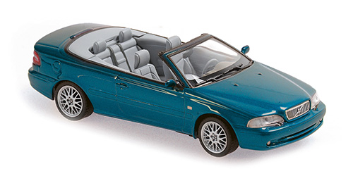 VOLVO C 70 CABRIOLET – 1998 – BLUE METALLIC 1:43 model