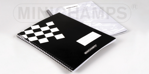 MINICHAMPS – SPIRAL REFILL NOTEBOOK – SIZE A4 1:1 model