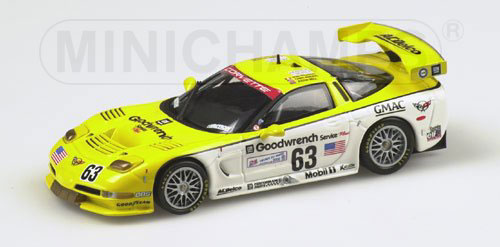CHEVROLET CORVETTE CR5 – FELLOWS/KNEIFEL/BELL – 24H LE MANS 2000 1:43 model
