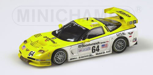 CHEVROLET CORVETTE CR5 – PILGRIM/COLLINS/FREON – 24H LE MANS 2000 1:43 model
