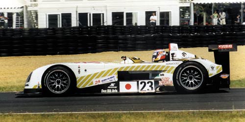 PANOZ LMP ROADSTER – SUZUKI/KAGEYAMA/KAGEYAMA/SUZUKI – TV ASAHI / TEAM DRAGON – 24H LE MANS 2000 1:43 model