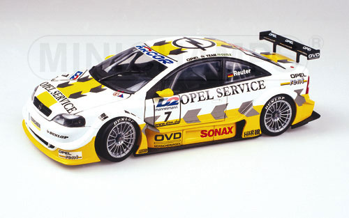 OPEL V8 COUPE – MANUEL REUTER – TEAM PHOENIX – DTM 2000 1:18 model