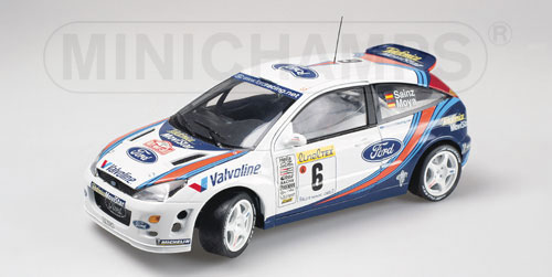 FORD FOCUS – CARLOS SAINZ – WRC 2000 – RALLYE MONTE CARLO 2000 1:18 model