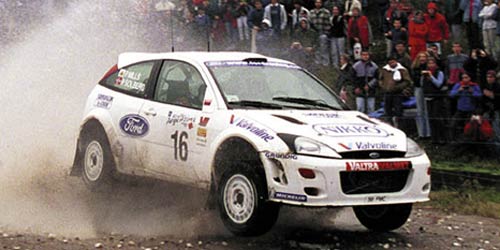 FORD FOCUS SOLBERG ARGENT. WRC 2000 1:18 model