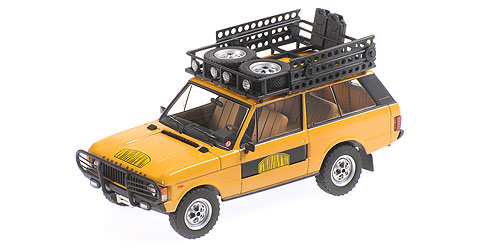 RANGE ROVER -CAMEL TROPHY- SUMATRA 1981 1:43 model