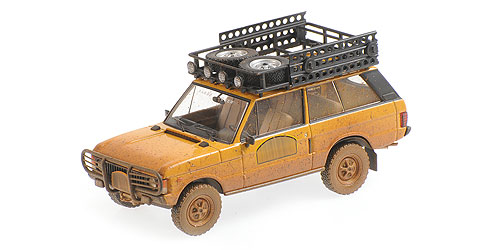 RANGE ROVER -CAMEL TROPHY- PAPUA NEW GUINEA – 1982 – DIRTY VERSION 1:43 model