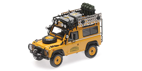 LAND ROVER DEFENDER 90 – ‘CAMEL TROPHY EDITION’ 1:43 model