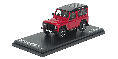LAND ROVER DEFENDER 90 WORKS V8 70TH EDITION – 2017 – RED 1:43 model