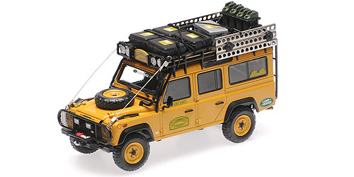 LAND ROVER DEFENDER 110 – ‘CAMEL TROPHY’ 1:43 model