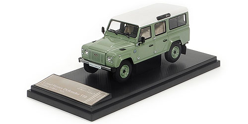 LAND ROVER DEFENDER 110 HERITAGE EDITION – 2015 – GREEN 1:43 model