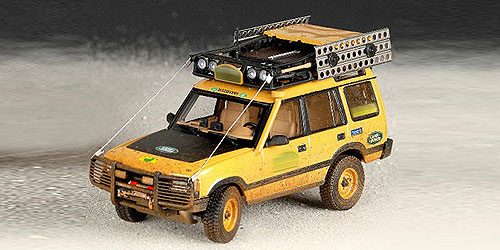 LAND ROVER DISCOVERY – 5-DOOR – CAMEL TROPHY KALIMANTAN 1996 – DIRTY VERSION 1:43 model