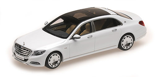 MERCEDES-BENZ S-CLASS MAYBACH – 2016 – DIAMOND WHITE L.E. 504 pcs. 1:43 model