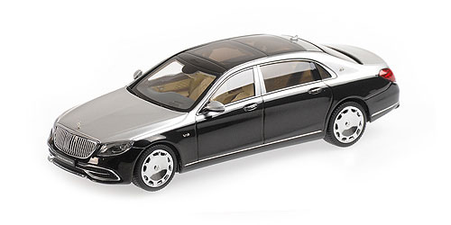 MERCEDES-MAYBACH S-CLASS – 2019 – OBSIDIAN BLACK/IRIDIUM SILVER 1:43 model