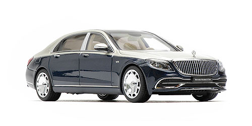 MERCEDES-MAYBACH S-CLASS – 2019 – ANTHRACITE BLUE/AGONITE SILVER 1:43 model