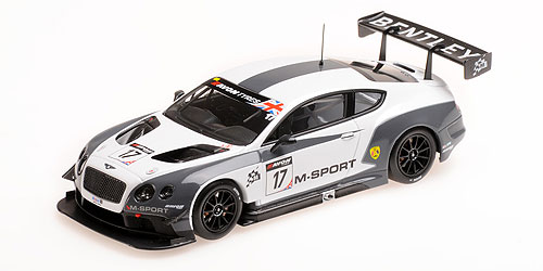 M SPORT BENTLEY GT3 BRITISH GT 2014 OULTON PARK #17 L.E. 100 pcs. 1:43 model