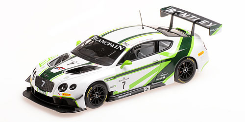 BENTLEY CONTINENTAL GT3 LAUNCH LIVERY #7 – 2016 L.E. 300 pcs. 1:43 model