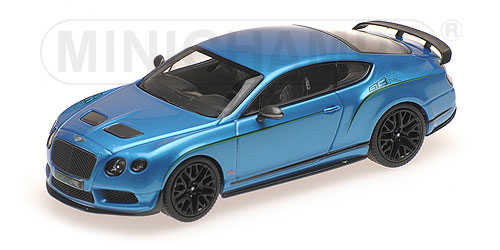 BENTLEY CONTINENTAL GT3 R – 2015 – KING FISHER CHINA EDITION - L.E. 504 pcs. 1:43 model