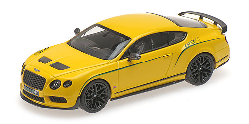 BENTLEY CONTINENTAL GT3 R – 2015 – MONACO YELLOW L.E. 504 pcs. 1:43 model