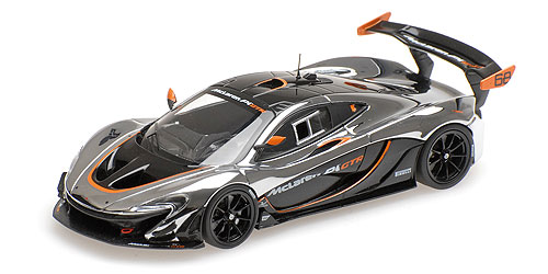 MCLAREN P1 GTR – CHROME AND GLOSS BLACK L.E. 1504 pcs. 1:43 model
