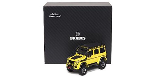 BRABUS 550 ADVENTURE MERCEDES-BENZ G CLASS 4×4² – 2017 – ELECTRIC BEAM YELLOW 1:43 model