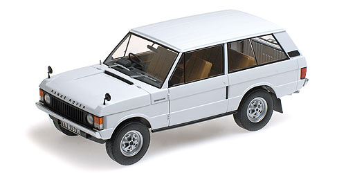 RANGE ROVER – 1970 – WHITE 1:18 model