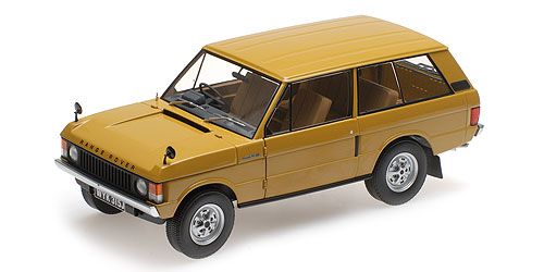 RANGE ROVER – 1970 – YELLOW 1:18 model