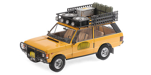 RANGE ROVER -CAMEL TROPHY- EDITION 1981-1982 1:18 model