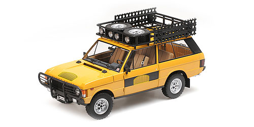 RANGE ROVER ‘CAMEL TROPHY’ SUMATRA 1981 1:18 model