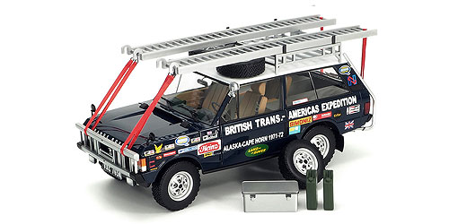 RANGE ROVER ‘THE BRITISH TRANS-AMERICAS EXPEDITION’ – EDITION 1971-1972 – (765K) 1:18 model