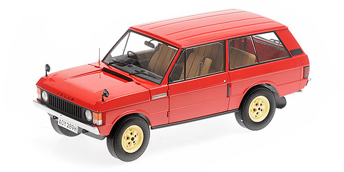 RANGE ROVER – VELAR FIRST PROTOTYPE – 1969 – RED 1:18 model