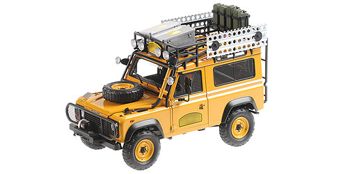 LAND ROVER 90 ‘CAMEL TROPHY’ BORNEO 1985 1:18 model