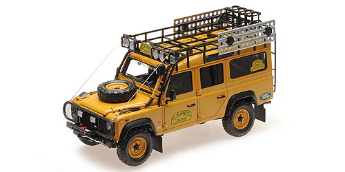 LAND ROVER DEFENDER 110 – ‘CAMEL TROPHY EDITION’ 1:18 model