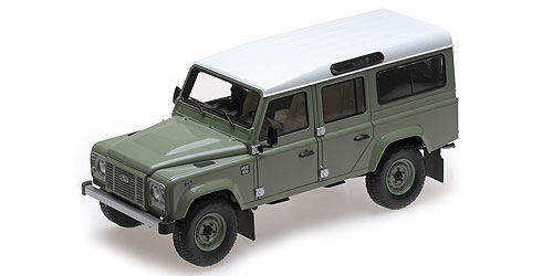 LAND ROVER DEFENDER 110 HERITAGE EDITION – 2015 – GREEN - L.E. 3000 pcs. 1:18 model
