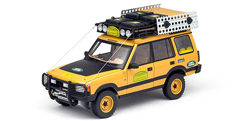 LAND ROVER DISCOVERY SERIES I – 5-DOOR – Â´CAMEL TROPHYÂ´ KALIMANTAN 1996 1:18 model