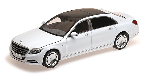 MERCEDES-BENZ S-CLASS MAYBACH – 2016 – DIAMOND WHITE 1:18 model