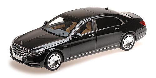 MERCEDES-BENZ S-CLASS MAYBACH – 2016 – OBSIDIAN BLACK 1:18 model