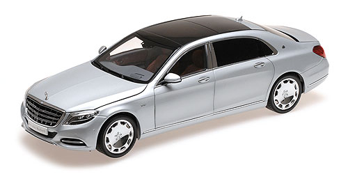 MERCEDES-BENZ S-CLASS MAYBACH – 2016 – IRIDIUM SILVER 1:18 model