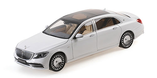 MERCEDES-MAYBACH-S-CLASS 2019 – DIAMOMD WHITE 1:18 model
