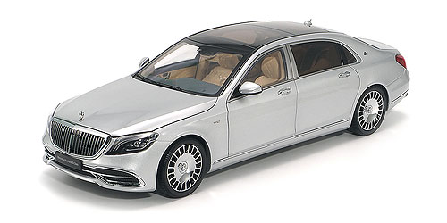 MERCEDES-MAYBACH-S-CLASS 2019 – IRIDIUM SILVER 1:18 model