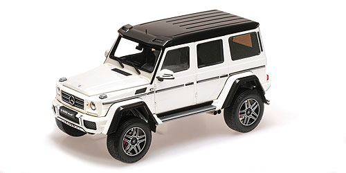 MERCEDES-BENZ G500 4×4² CONCEPT – WHITE 1:18 model