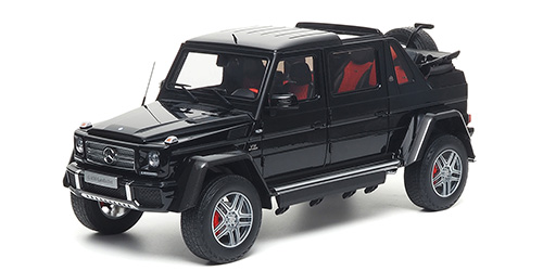 MERCEDES-MAYBACH-G650 LANDAULET (W463) – 2017 – BLACK METALLIC 1:18 model