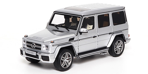 MERCEDES-AMG G63 (W463) – IRIDIUM SILVER 1:18 model